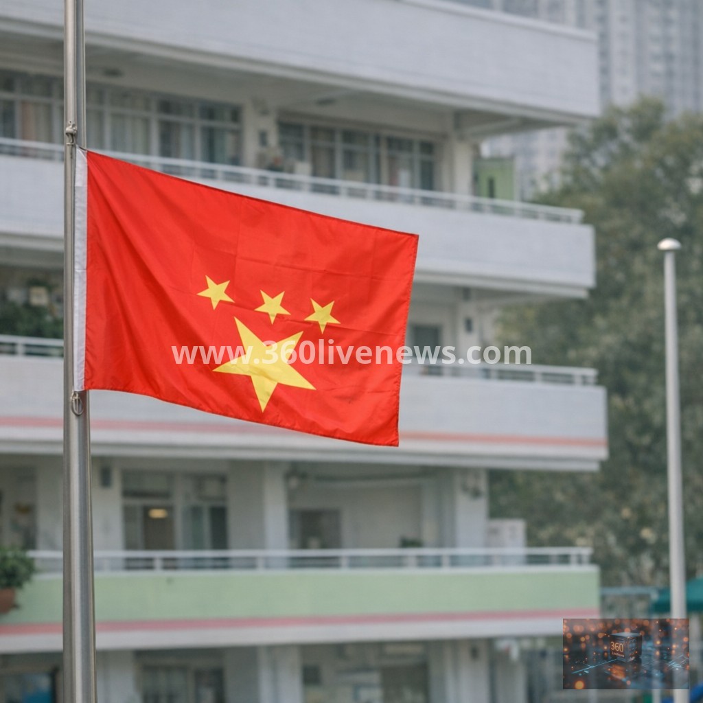 Hong Kong school ordered to report after national flag hung upside down