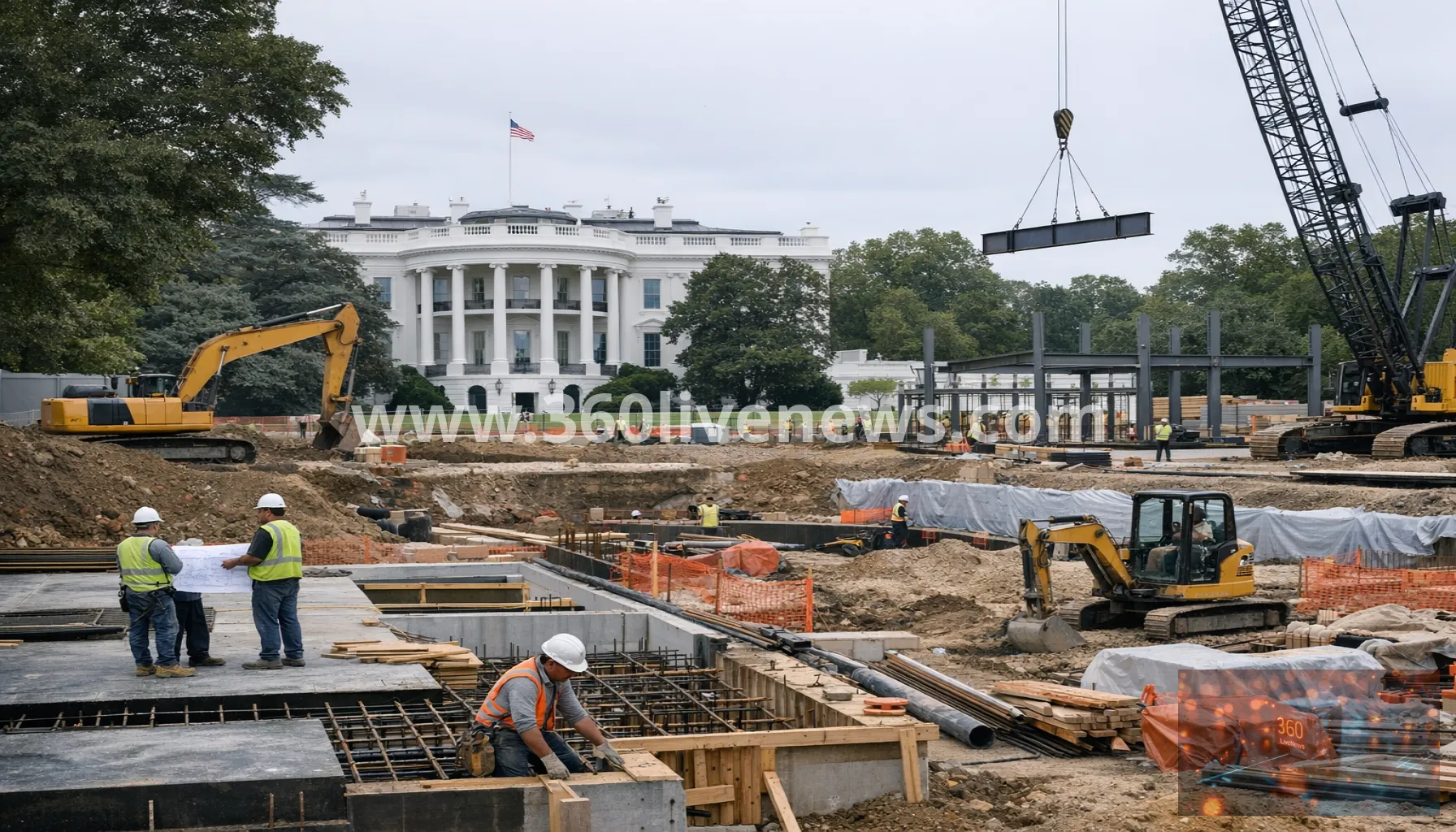 US Supreme Court lets White House ballroom work continue amid legal challenge