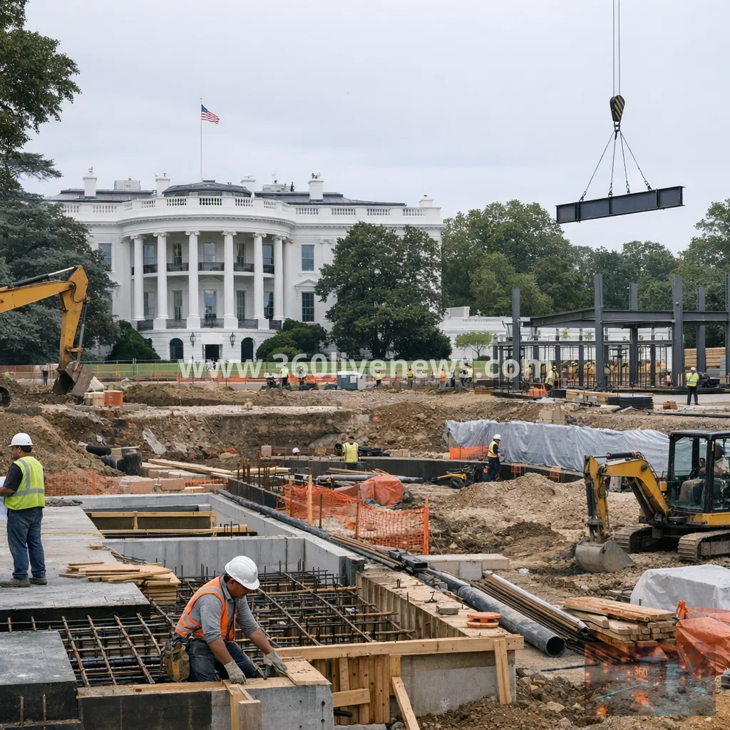 US Supreme Court lets White House ballroom work continue amid legal challenge