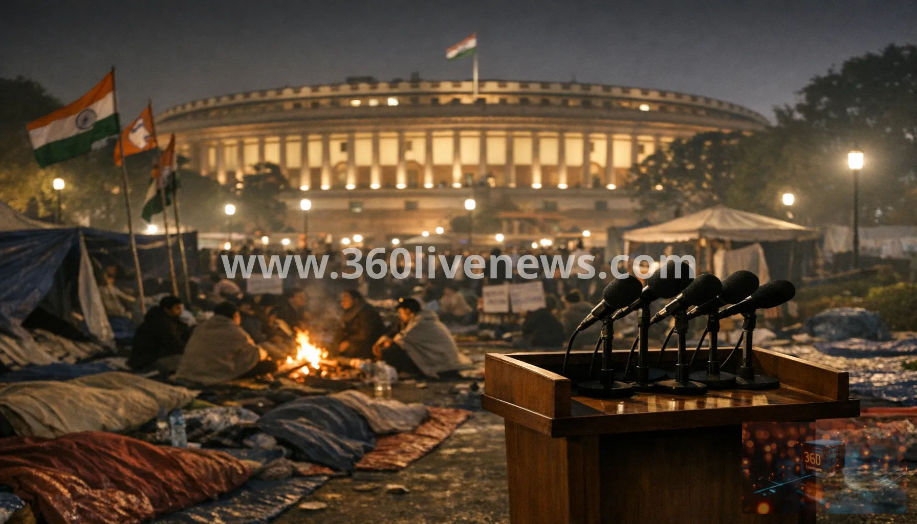 India's Cockroach movement camps out in New Delhi demanding education minister resignation