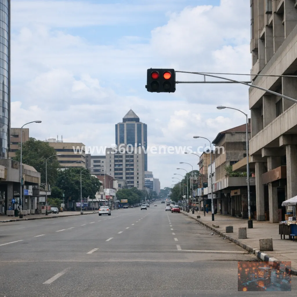 Harare quiet after shutdown call over constitutional changes