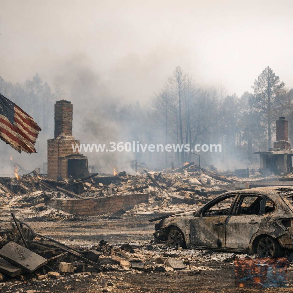 Wildfires Destroy Dozens of Structures in Georgia and Florida