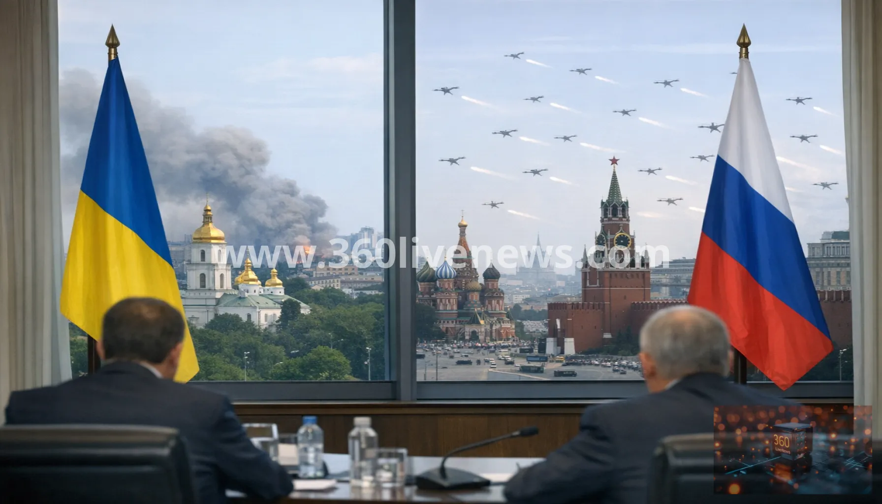 Ukraine strikes Russian oil sites as Zelenskyy faces domestic political crisis