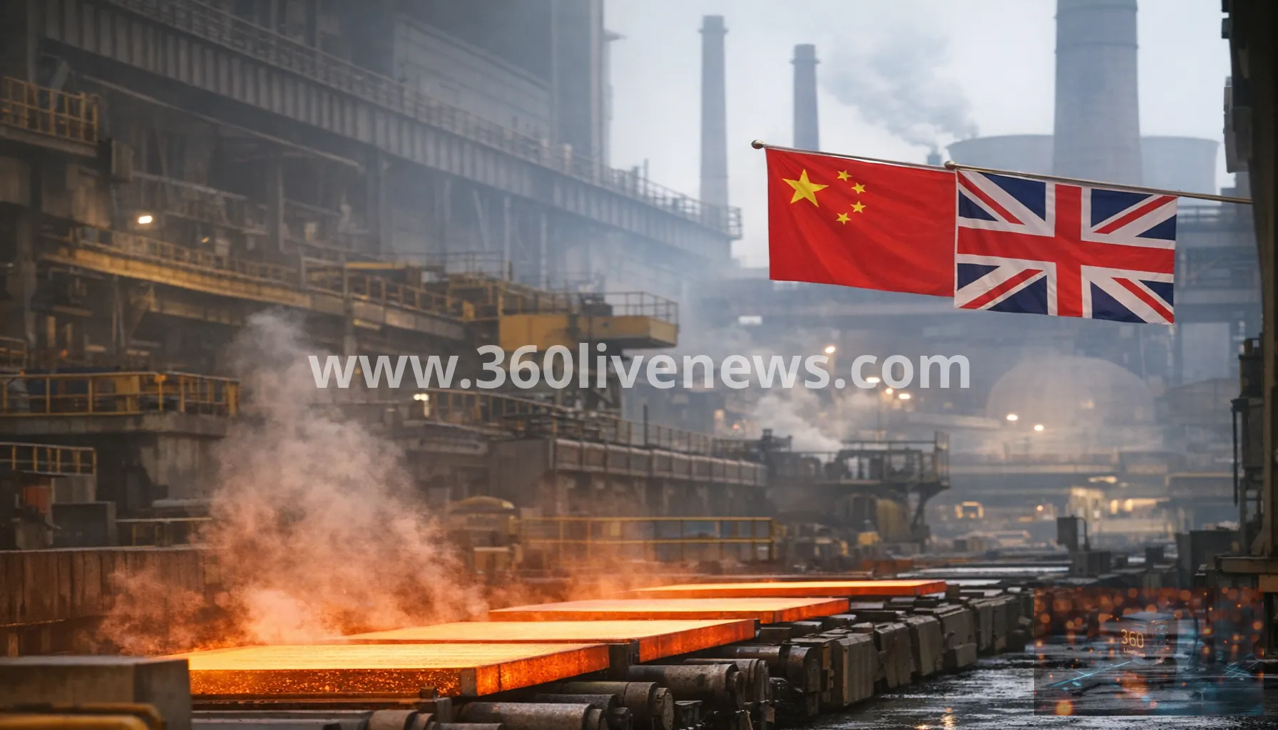 China rebukes UK as British Steel is formally nationalised