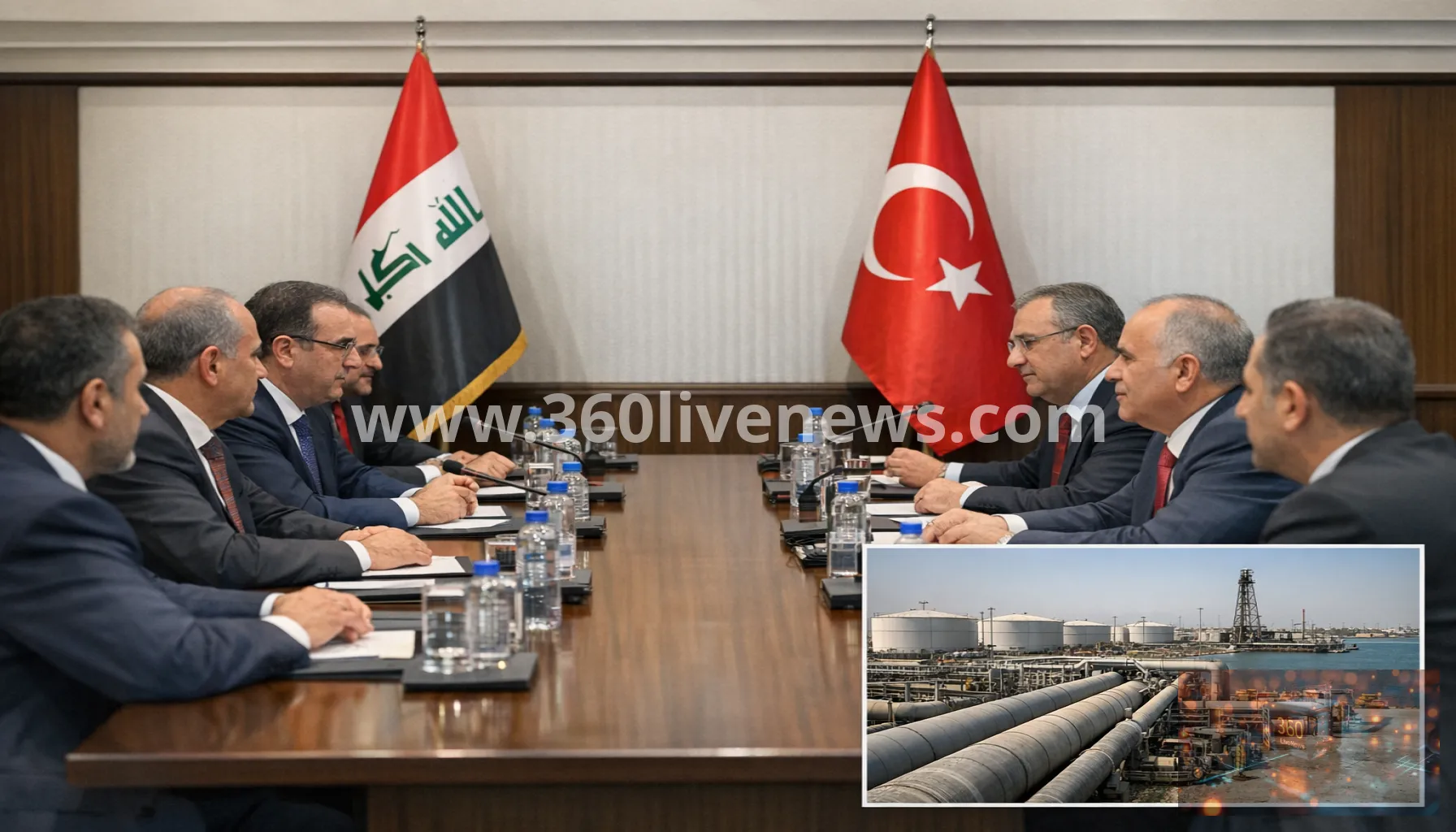 Iraq Eyes Supplying Turkey With 1 Million Oil Barrels a Day Amid Hormuz Crisis