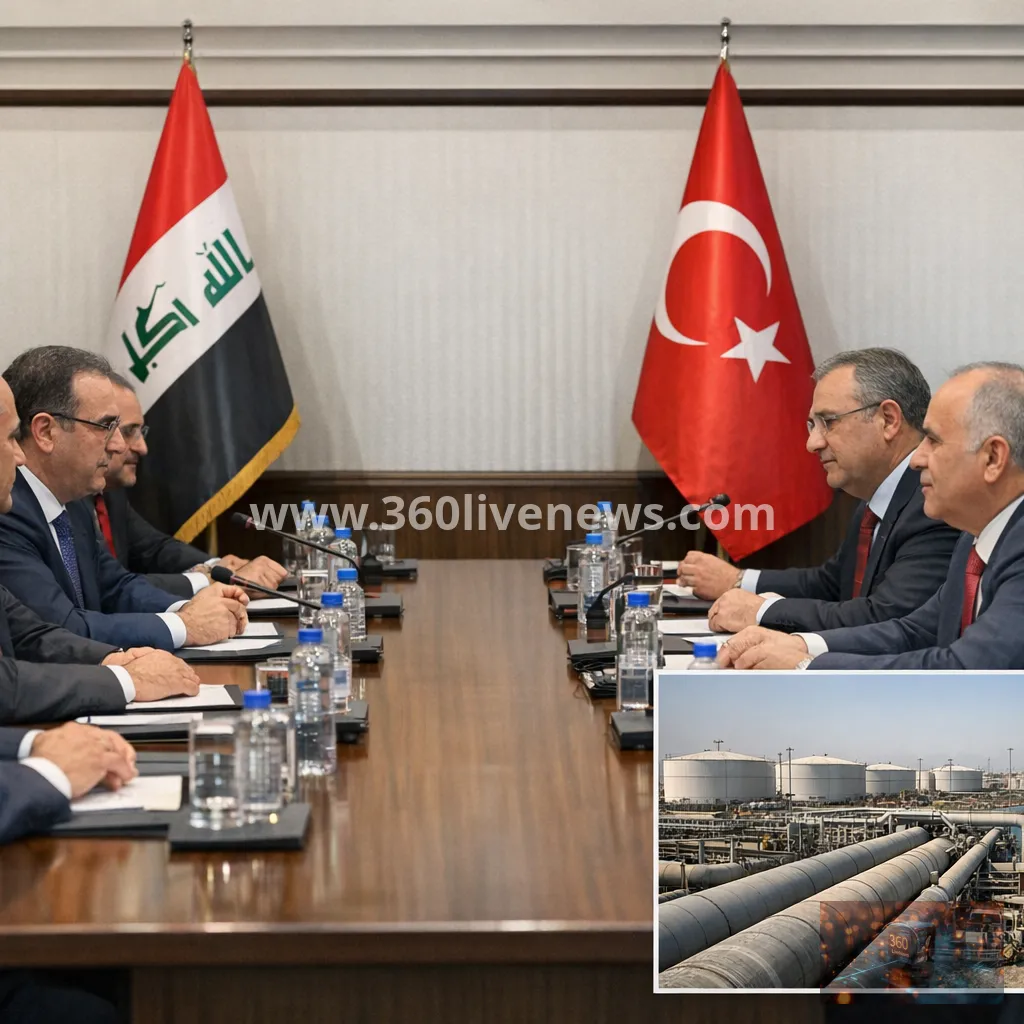 Iraq Eyes Supplying Turkey With 1 Million Oil Barrels a Day Amid Hormuz Crisis
