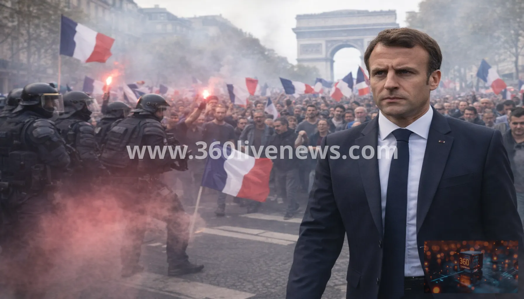 France braces for protests as Macron warns against attempts to cause chaos