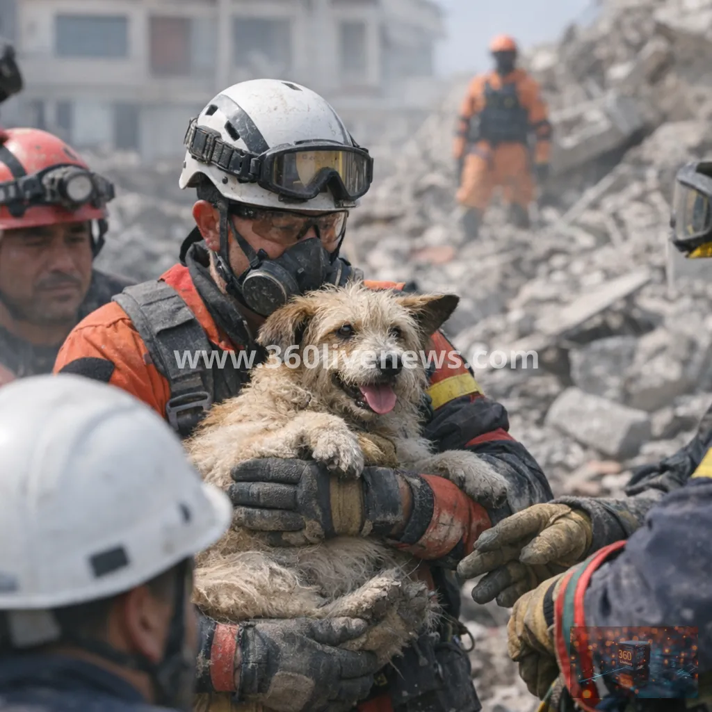 Dog rescued alive in Colombia as 72-hour earthquake search window closes