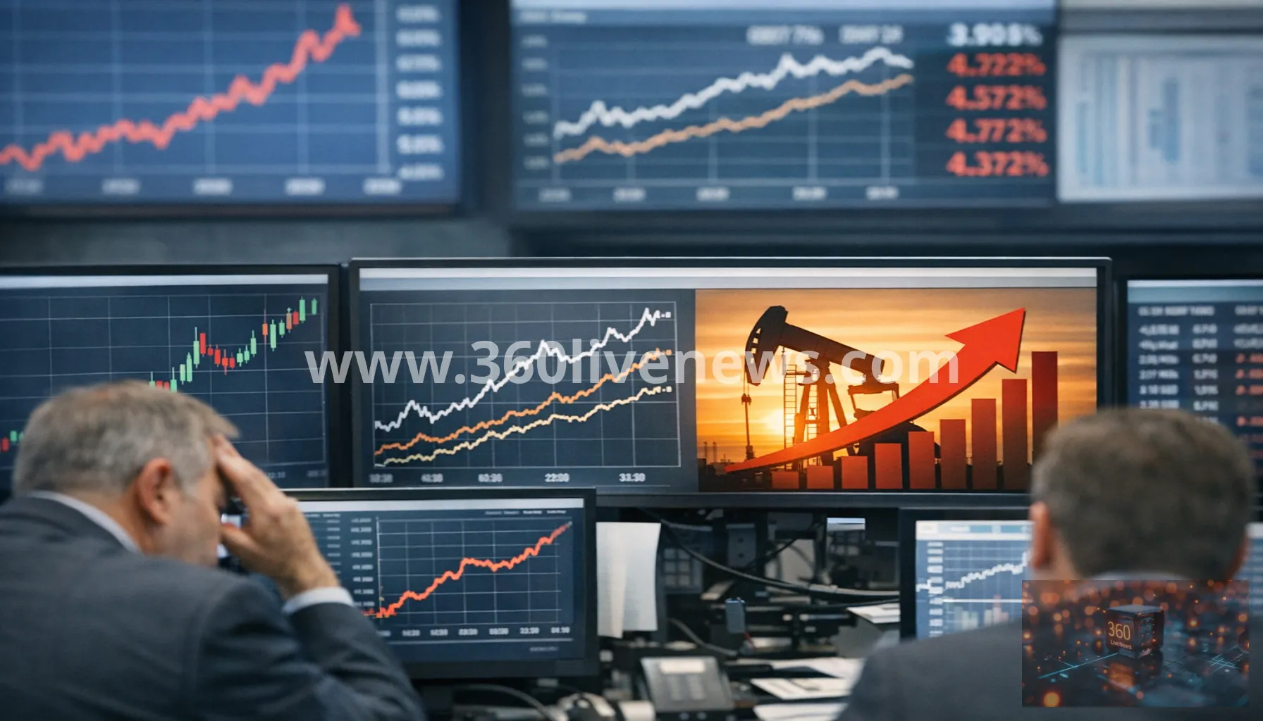 Global borrowing costs hit fresh highs as oil prices surge and inflation fears rise