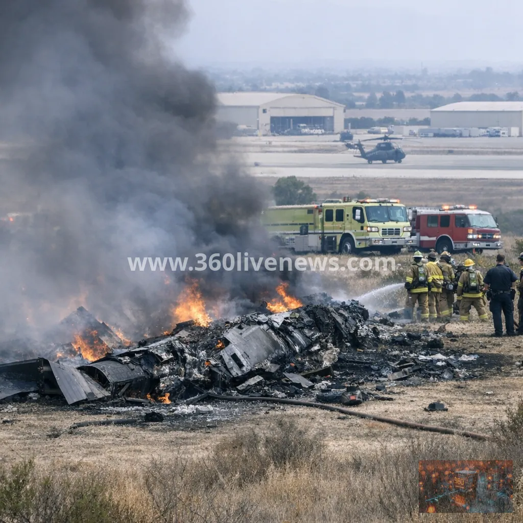 US F-35B crashes near Miramar air base in California, pilot safe