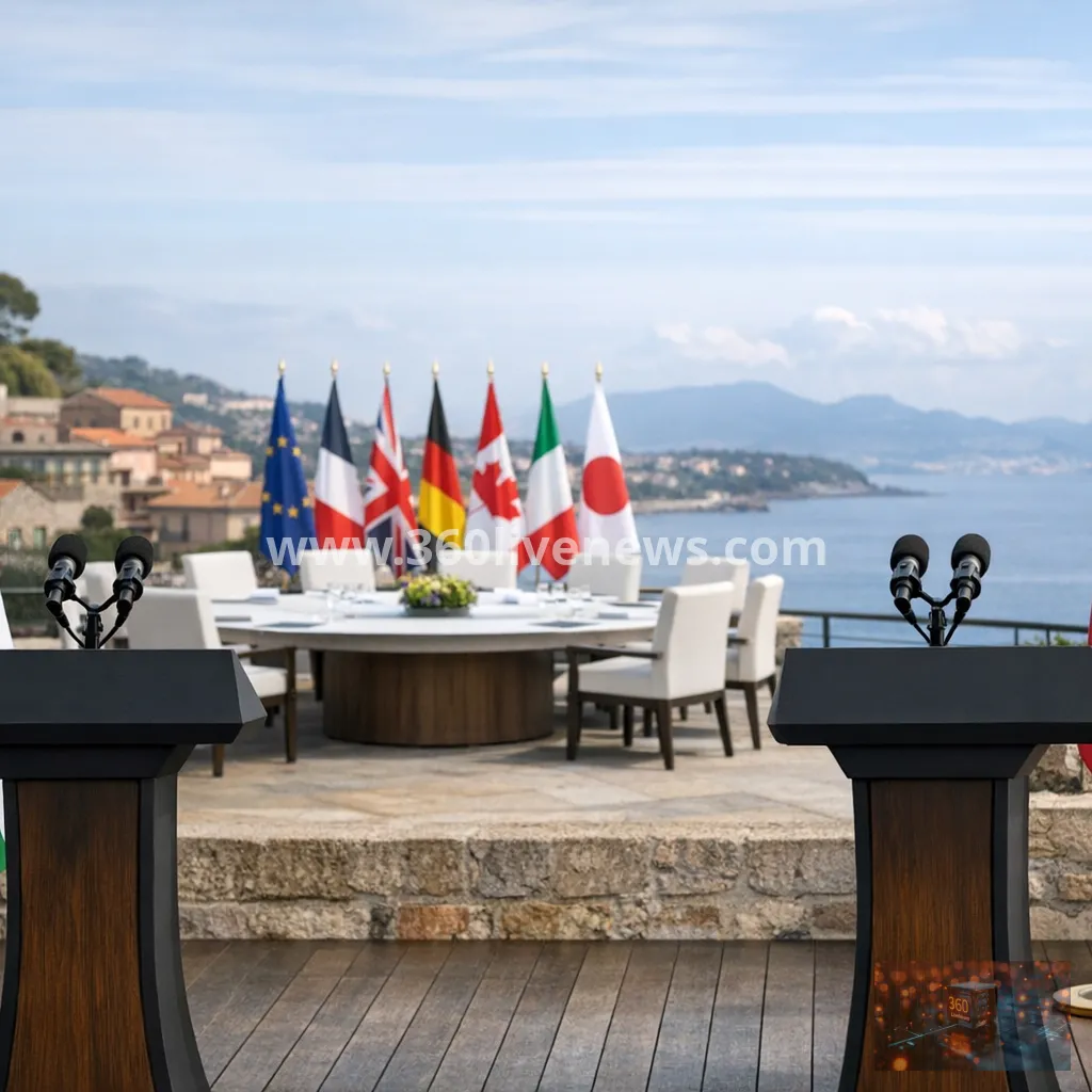 Modi and Trump meet briefly at G7 summit in France ahead of bilateral talks