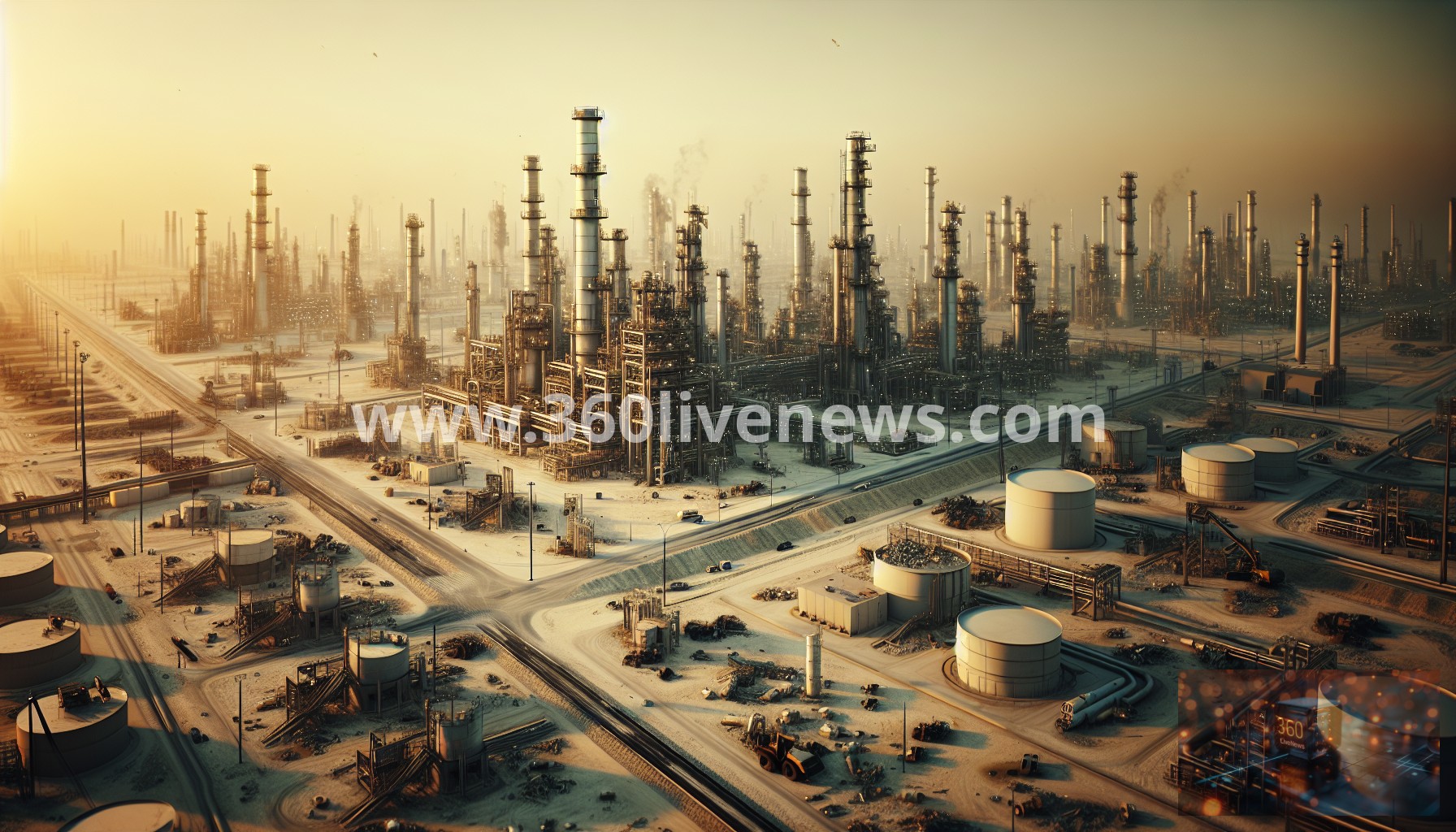 Kuwait's Mina al-Ahmadi oil refinery targeted by drone attacks amid escalating tensions in the Gulf region