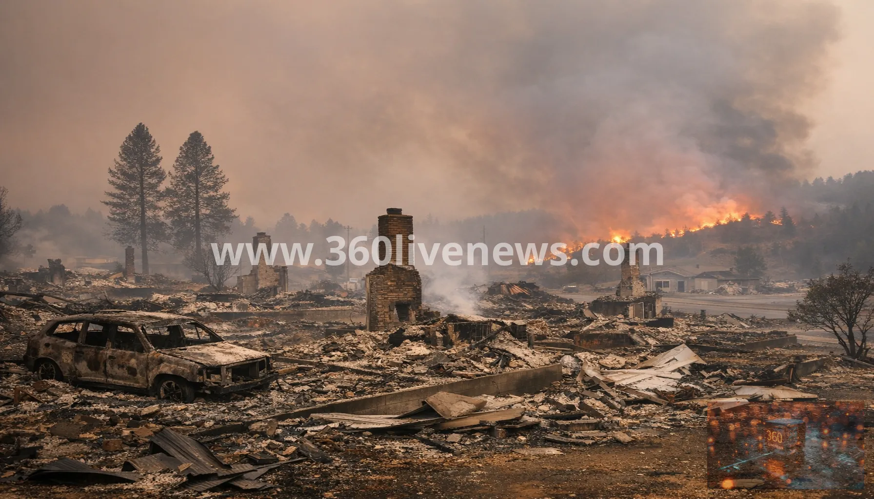 Spokane-area wildfires burn 10,000 acres and destroy more than 900 homes