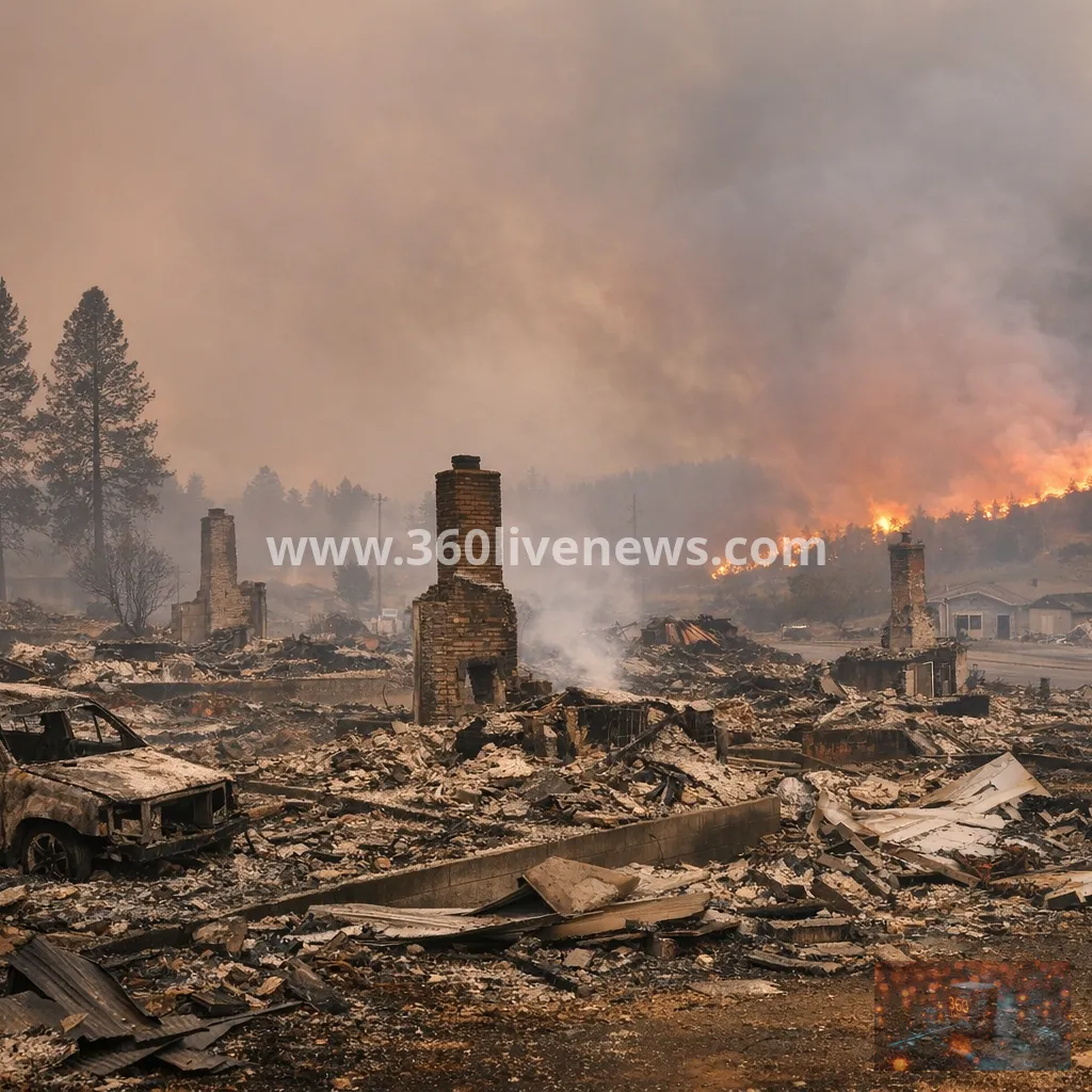 Spokane-area wildfires burn 10,000 acres and destroy more than 900 homes
