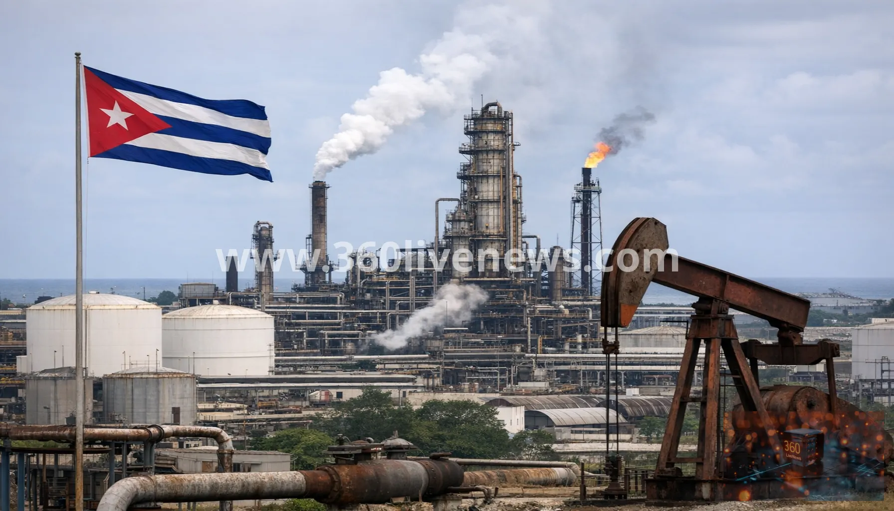 US sanctions Cuba's state oil company in latest pressure move
