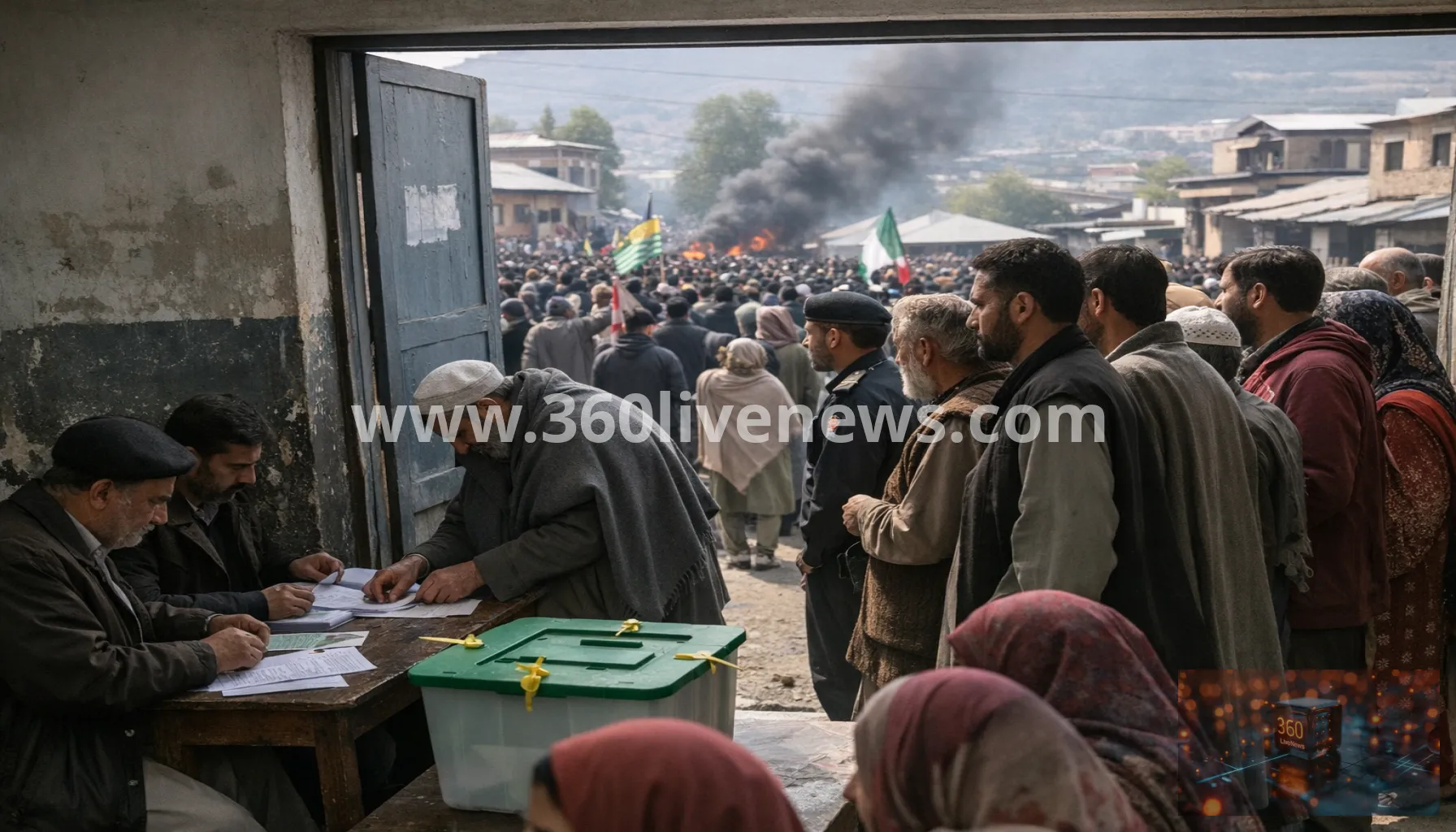 Pakistan-occupied Kashmir heads to polls amid weeks of protests and clashes