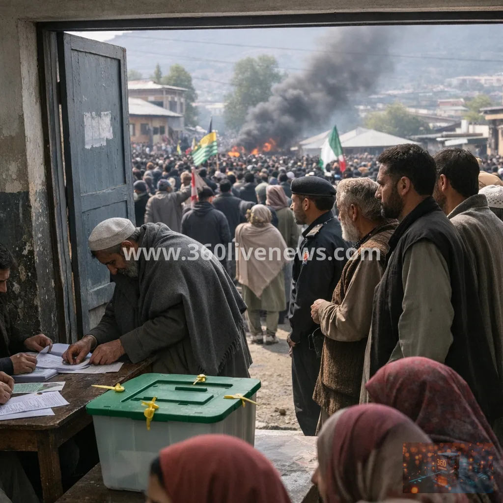 Pakistan-occupied Kashmir heads to polls amid weeks of protests and clashes