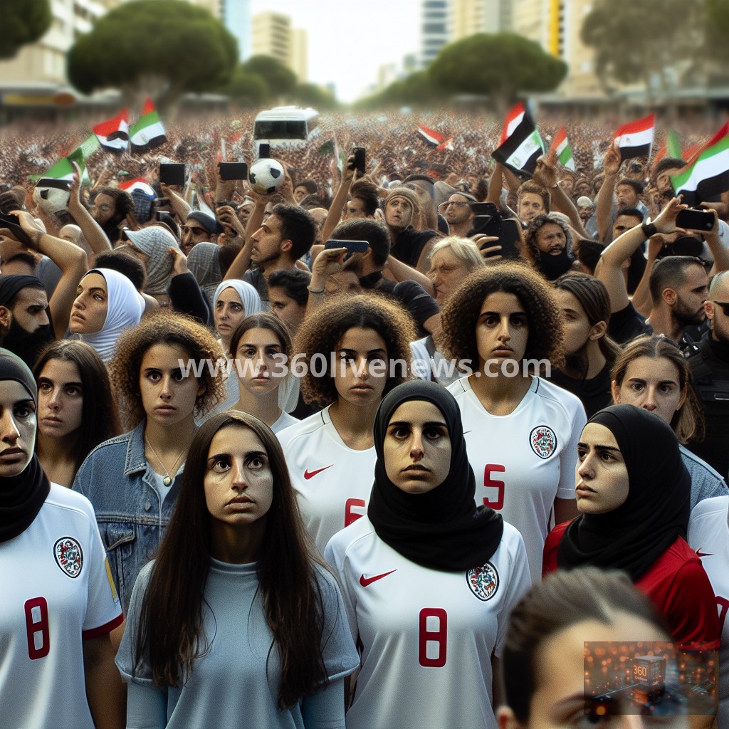 Protests on Gold Coast demand refuge for Iranian women's football team after Asian Cup match