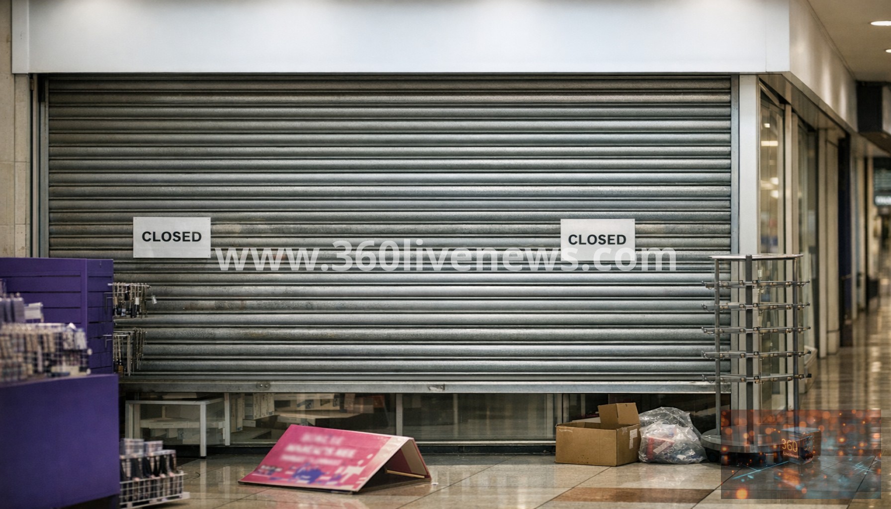 Claire's closes all standalone stores in UK and Ireland, 1,300 jobs lost