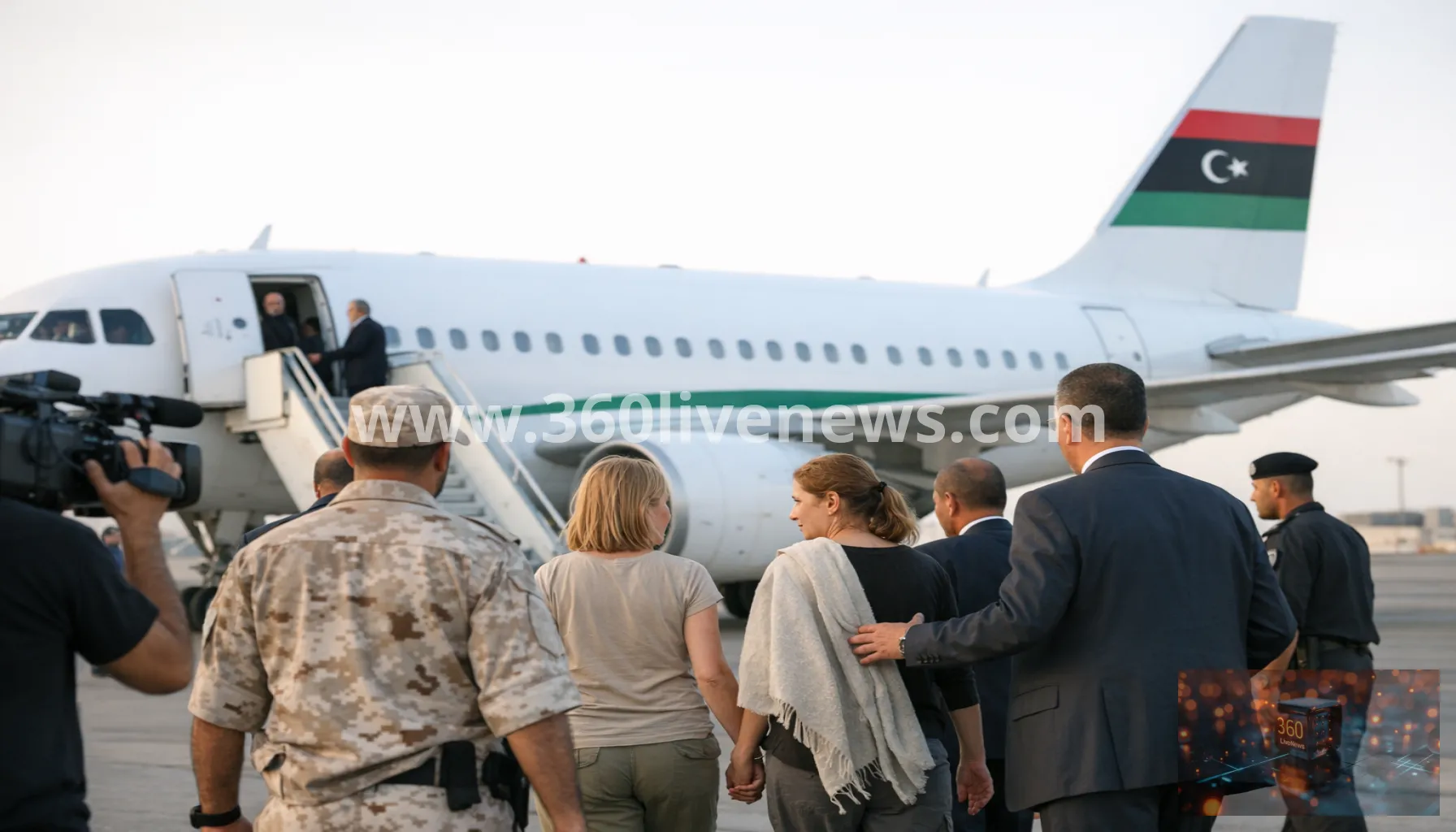 Two European women freed after more than a year in captivity in Niger and handed over in Libya