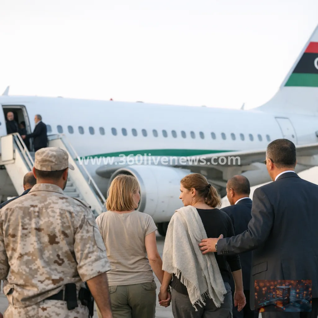 Two European women freed after more than a year in captivity in Niger and handed over in Libya