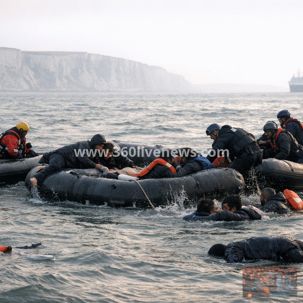 Four migrants die while crossing the Channel, raising total deaths in the area to six this year