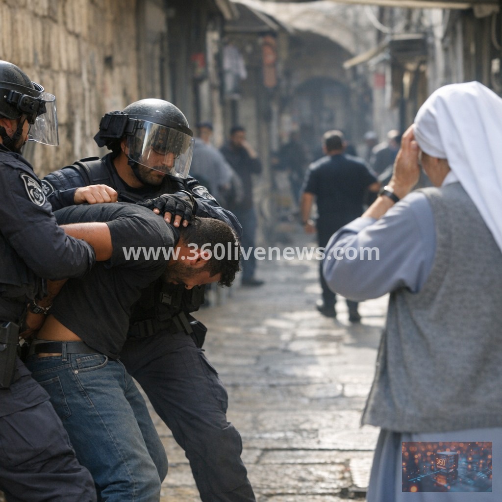 Man arrested after assault on French nun in East Jerusalem