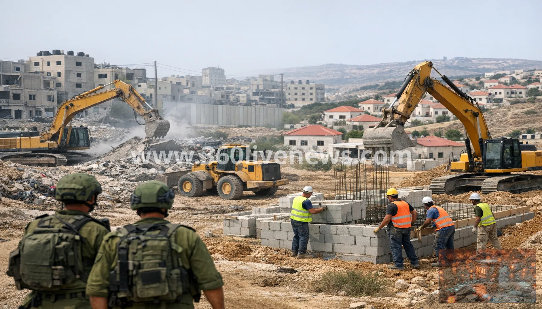 Israel advances land-control moves in Gaza and the West Bank