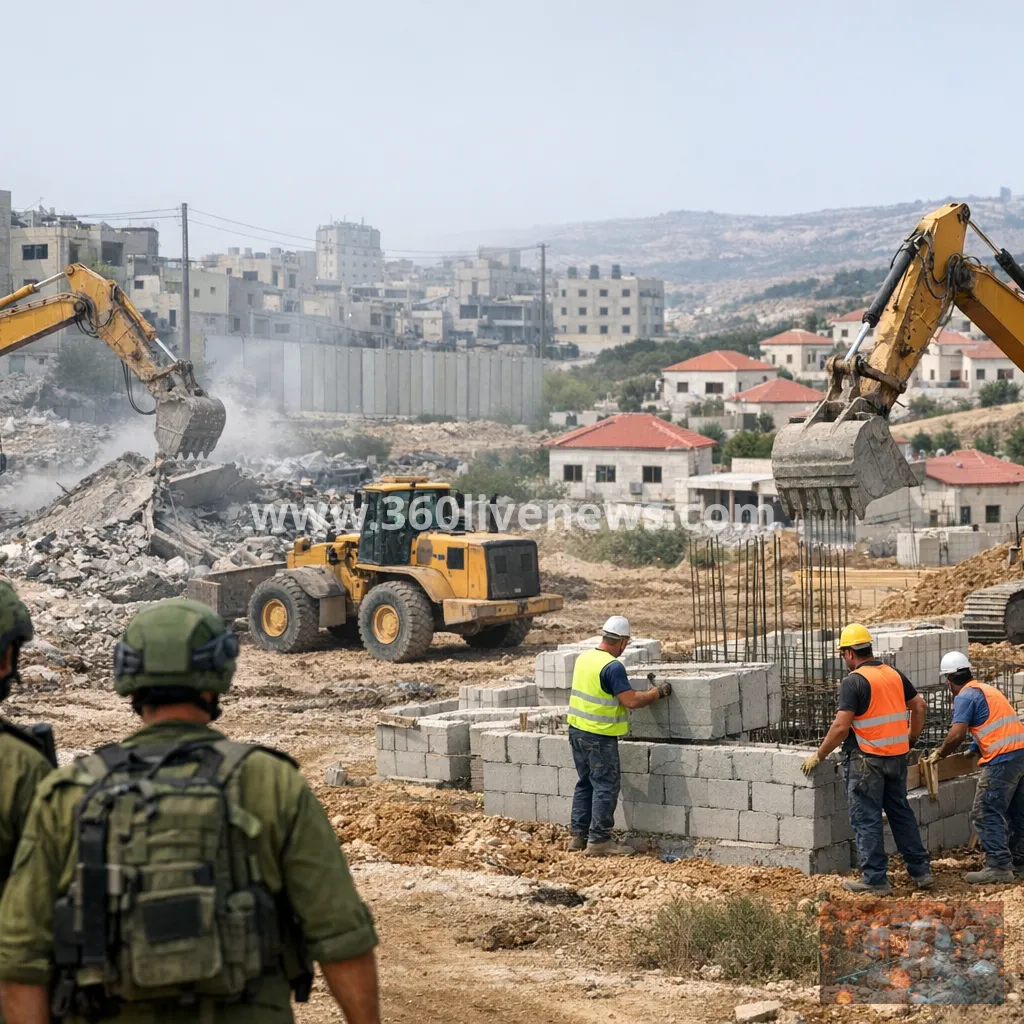 Israel advances land-control moves in Gaza and the West Bank