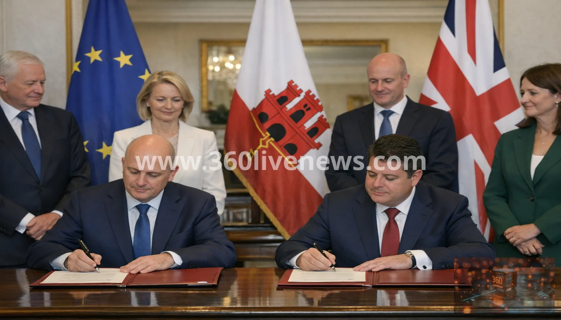 EU and UK sign Gibraltar treaty easing border checks