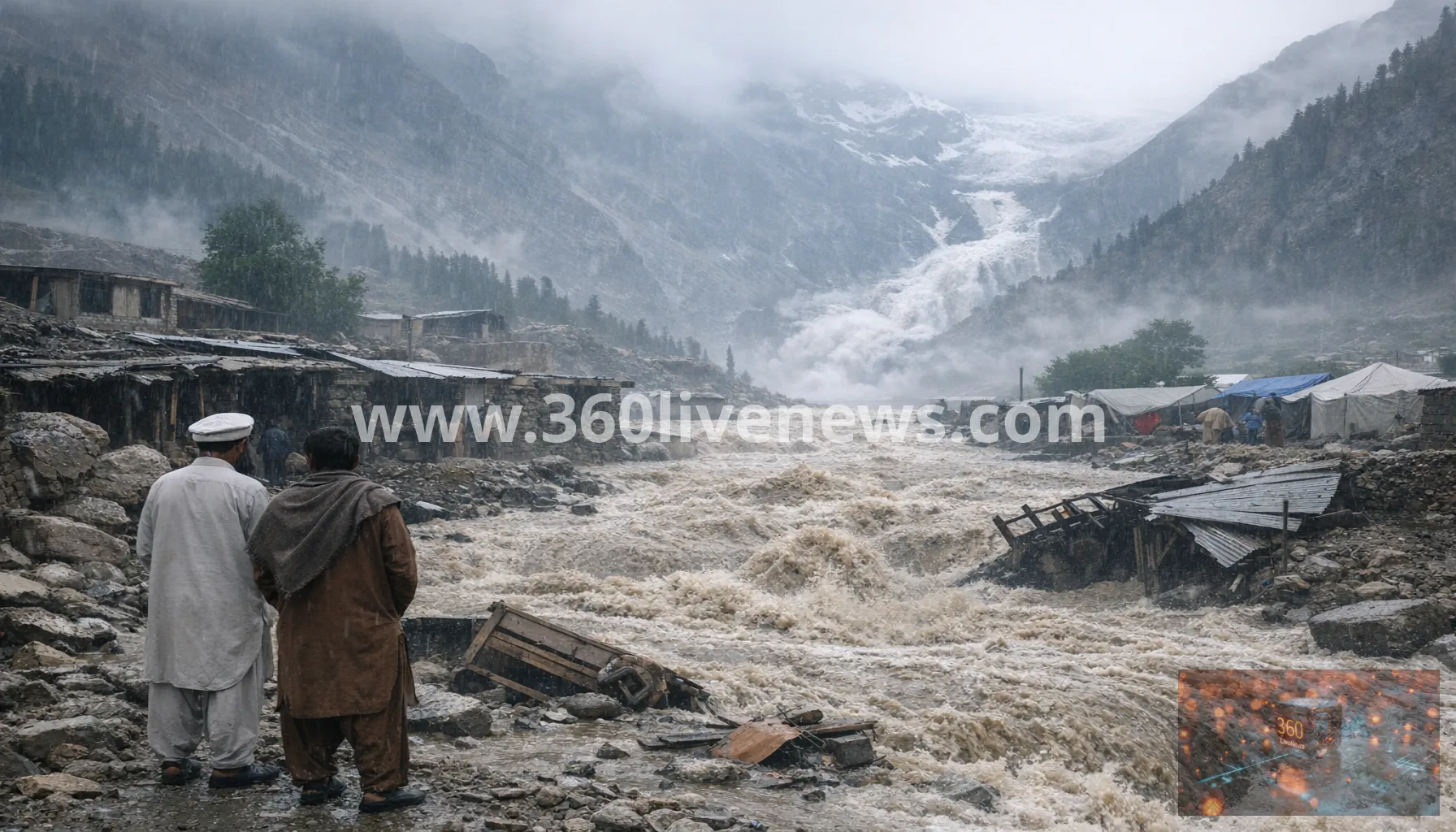 Pakistan issues nationwide alert over heavy rain, flooding and glacial lake outburst risk