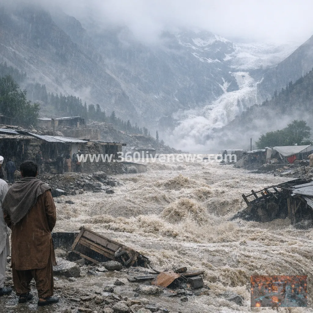Pakistan issues nationwide alert over heavy rain, flooding and glacial lake outburst risk