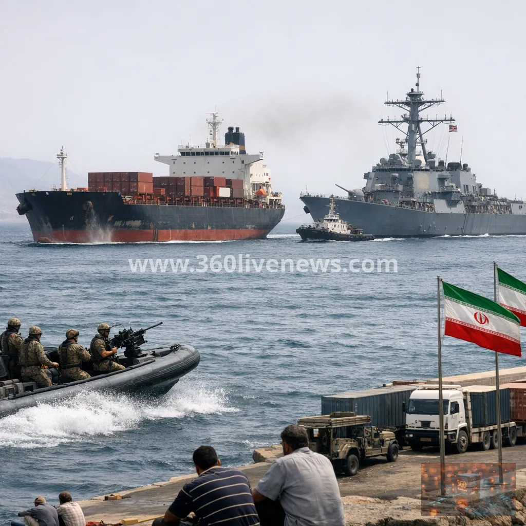 US naval blockade off Iran disrupts trade and daily life, report says