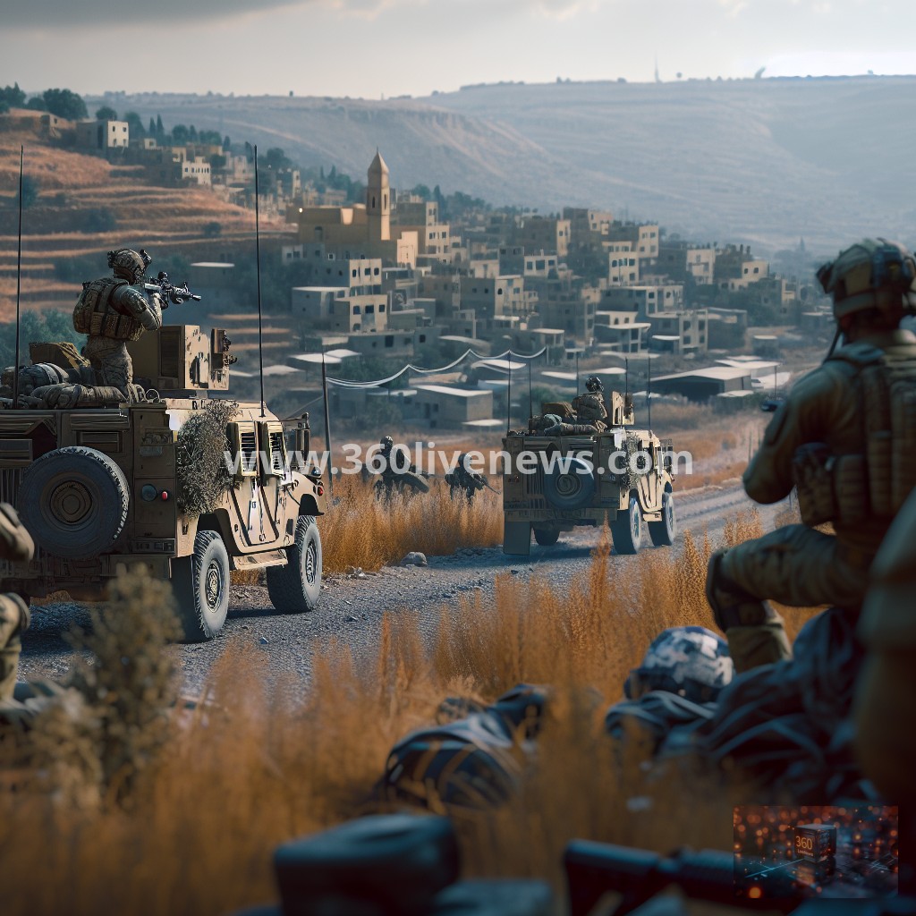 Israeli ground forces conduct operation in southern Lebanon amid rising tensions with Hezbollah following missile attacks