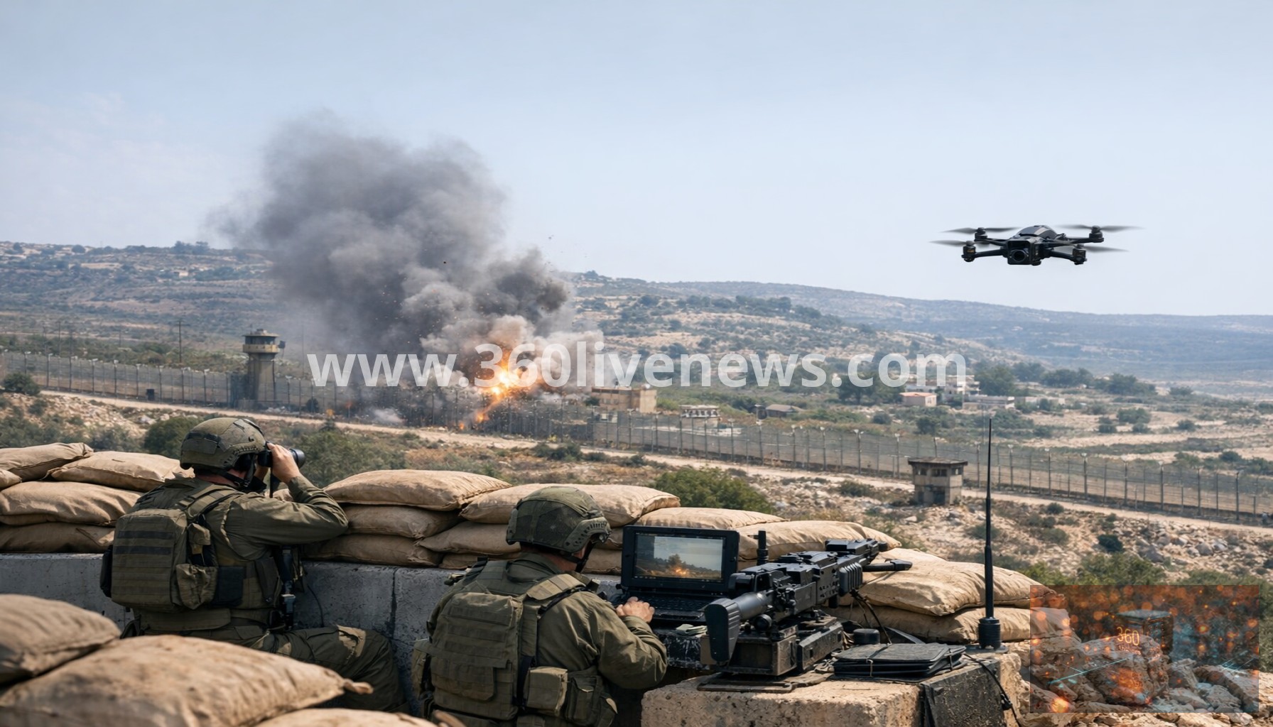 Hezbollah FPV drone attacks intensify along Israel-Lebanon frontier