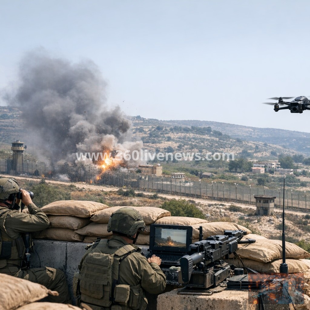 Hezbollah FPV drone attacks intensify along Israel-Lebanon frontier