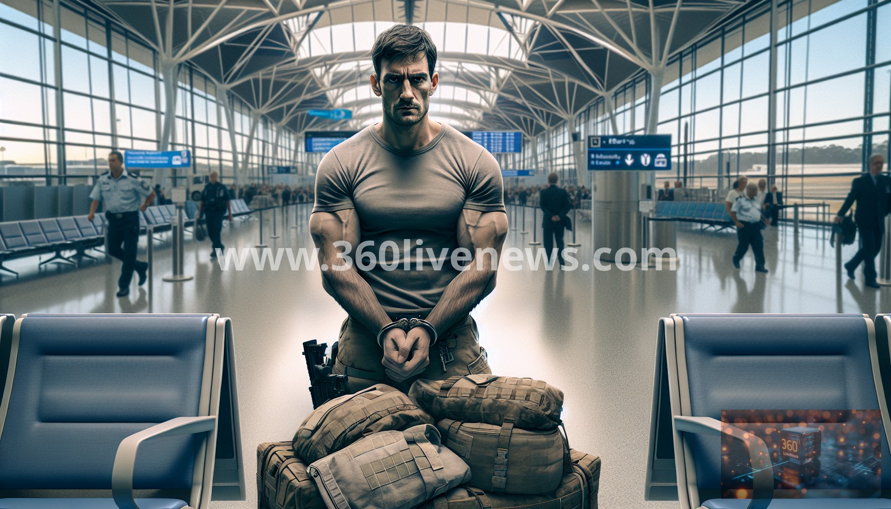 Ben Roberts-Smith arrested at Sydney airport on war crimes charges including five counts of murder