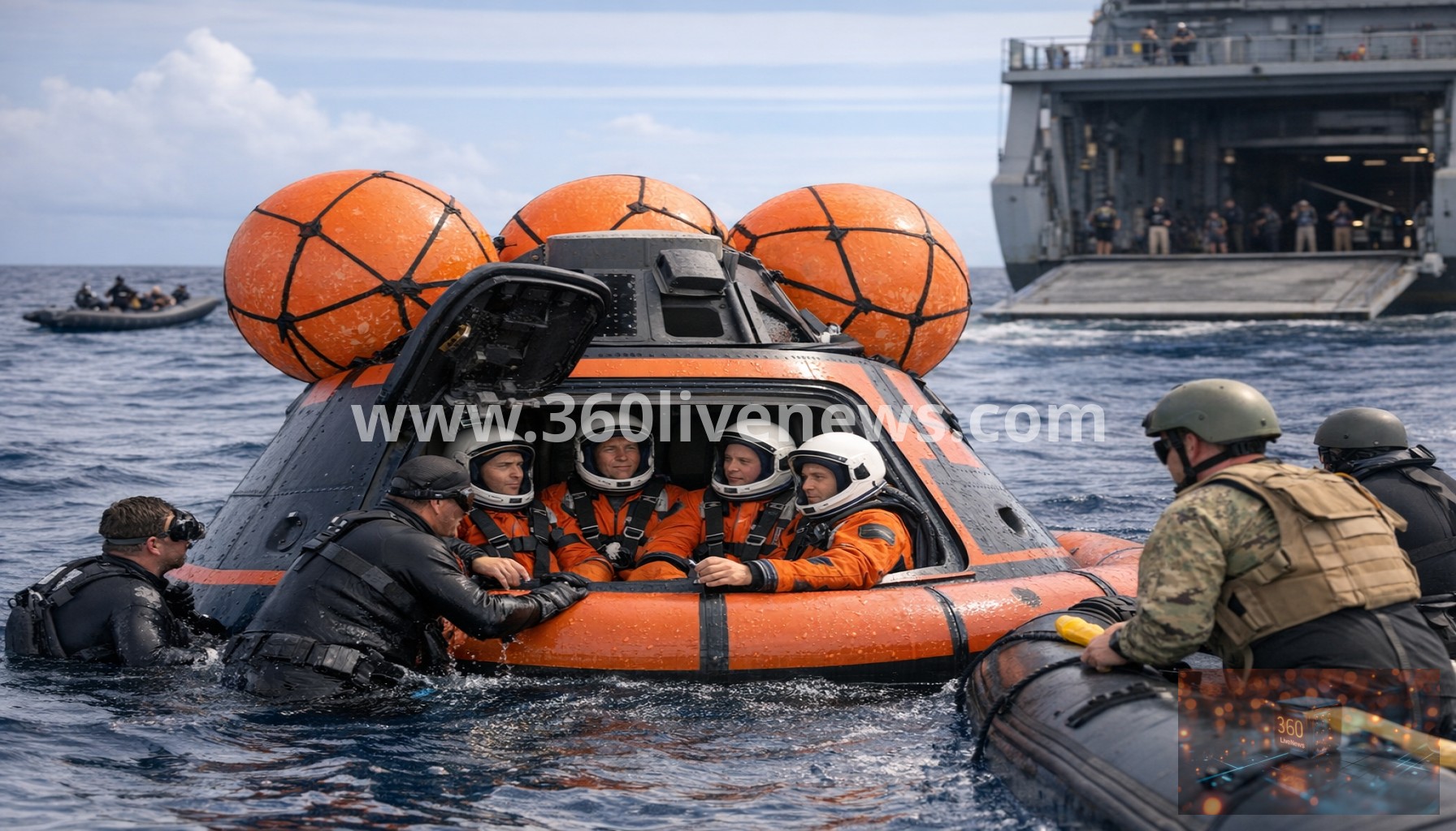 Artemis II mission prepares for re-entry and splashdown after historic crewed moon voyage