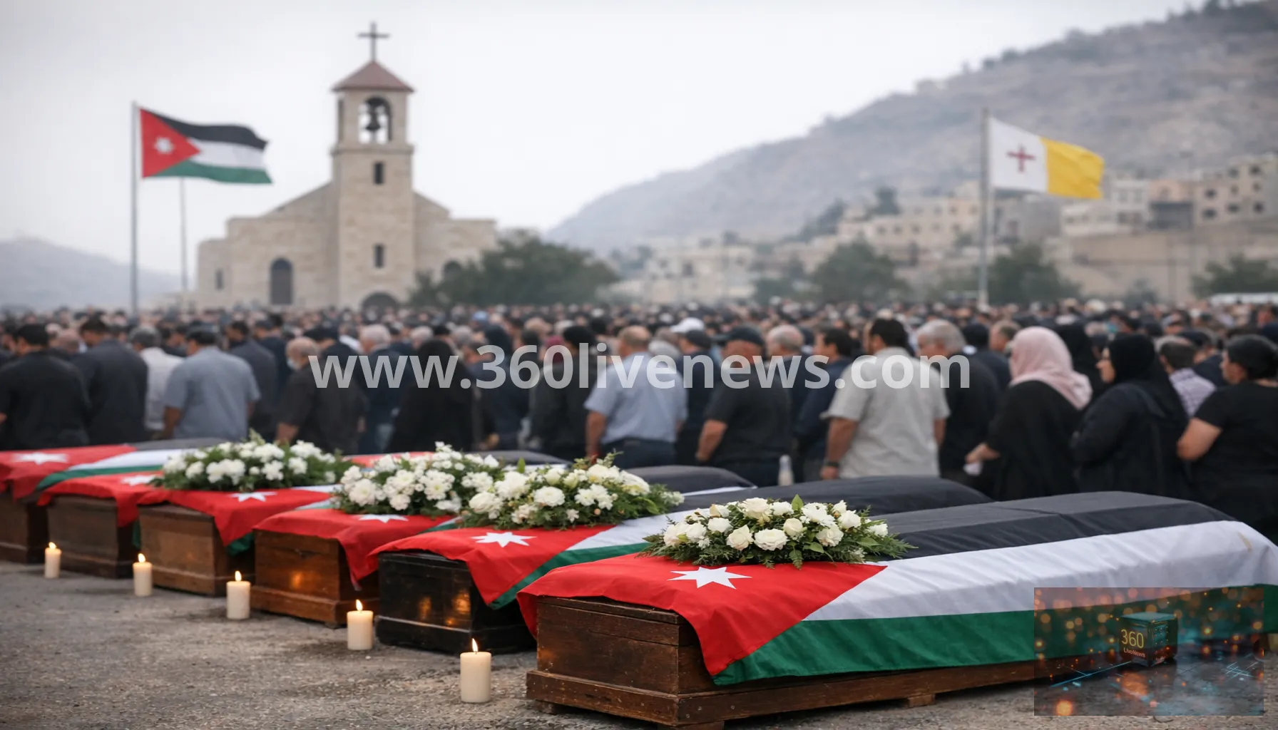 Jordan arrests three suspects after deadly church attack in Karak governorate