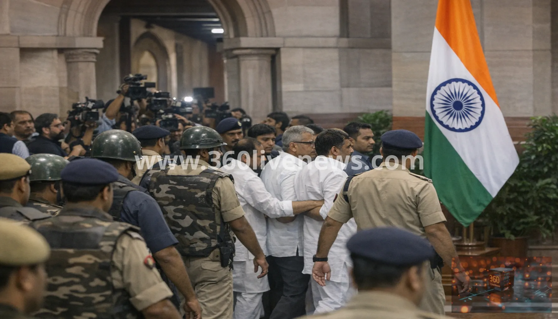 India opposition MPs detained in protest over election chief as row deepens