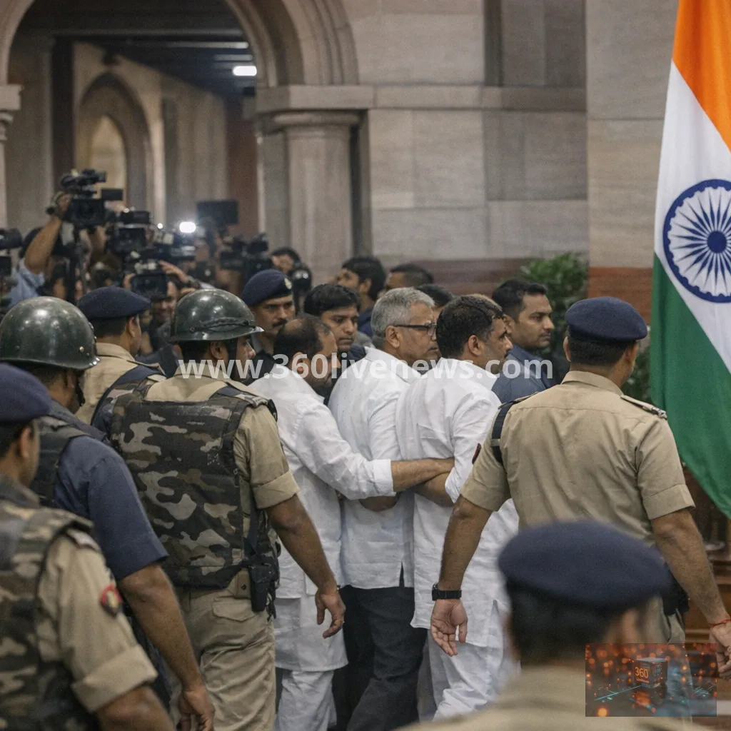 India opposition MPs detained in protest over election chief as row deepens