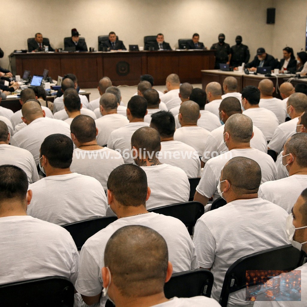 Mass trial of hundreds of alleged MS-13 gang members underway in El Salvador
