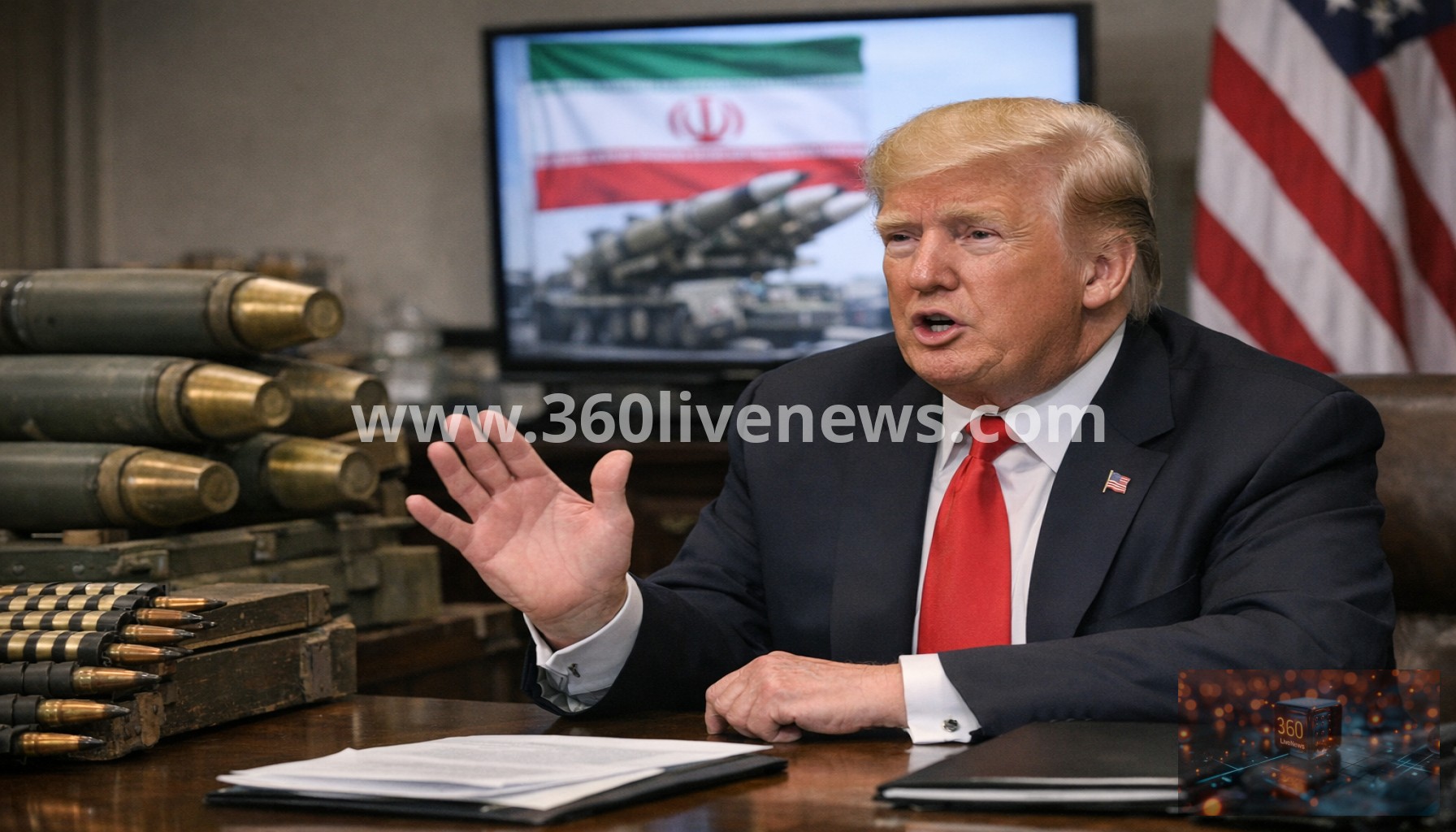 Trump attacks reports of U.S. munitions shortages as Iran war enters seventh month
