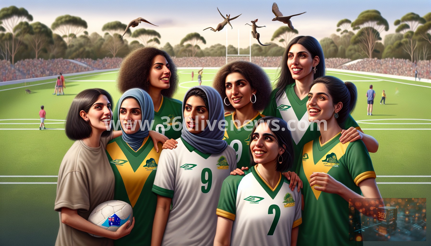 Seven members of the Iranian women's football team granted asylum in Australia following safety concerns