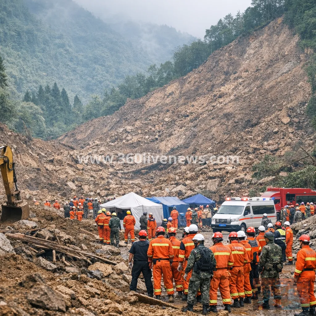 Eight killed in landslide in Chongqing's Pengshui county as rescue operation continues