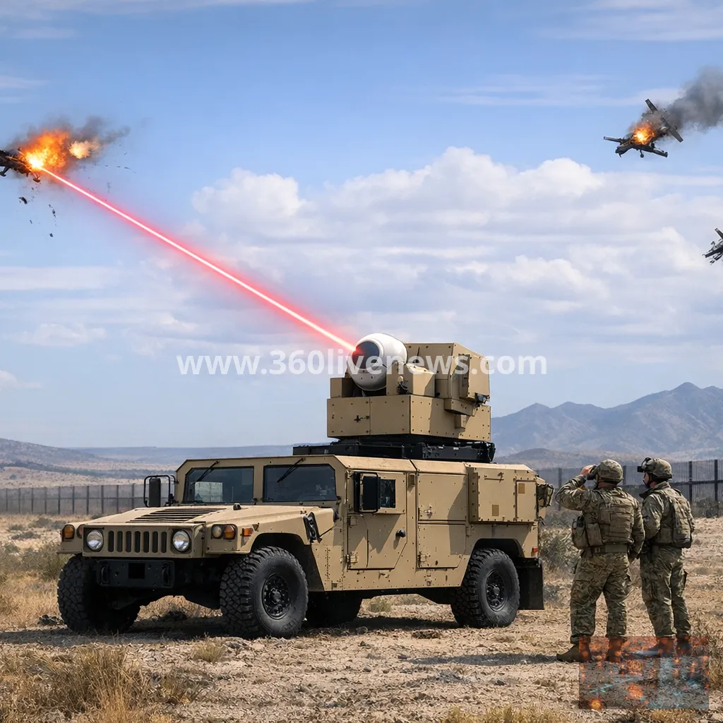 US Army uses laser system to shoot down three cartel drones near Texas border