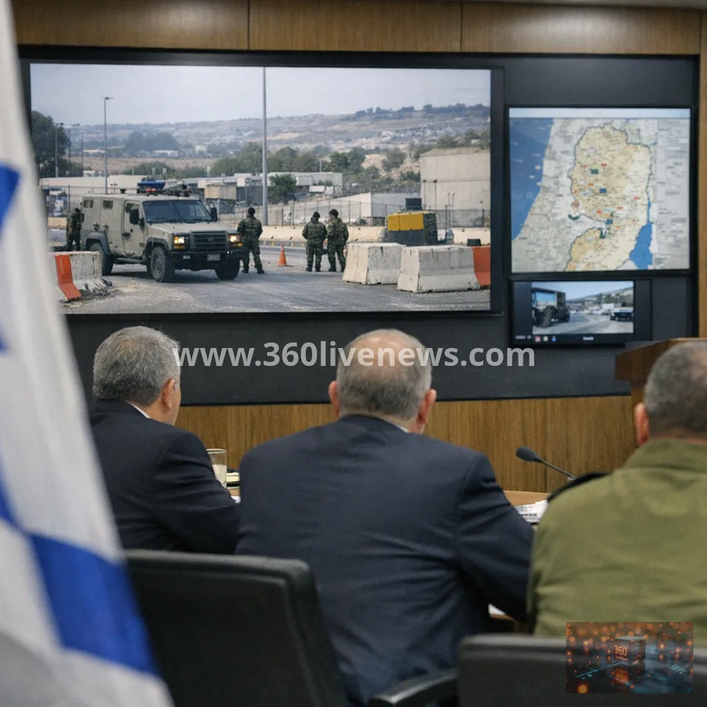 Netanyahu orders West Bank lockdown after deadly checkpoint shooting near Hebron