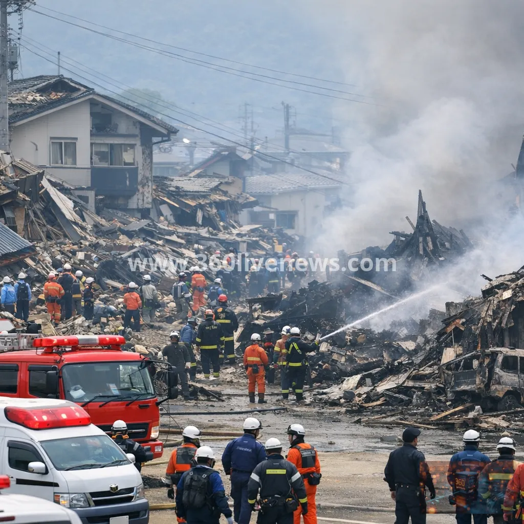 Japan earthquake and mall explosion in Kumamoto as rescue effort continues