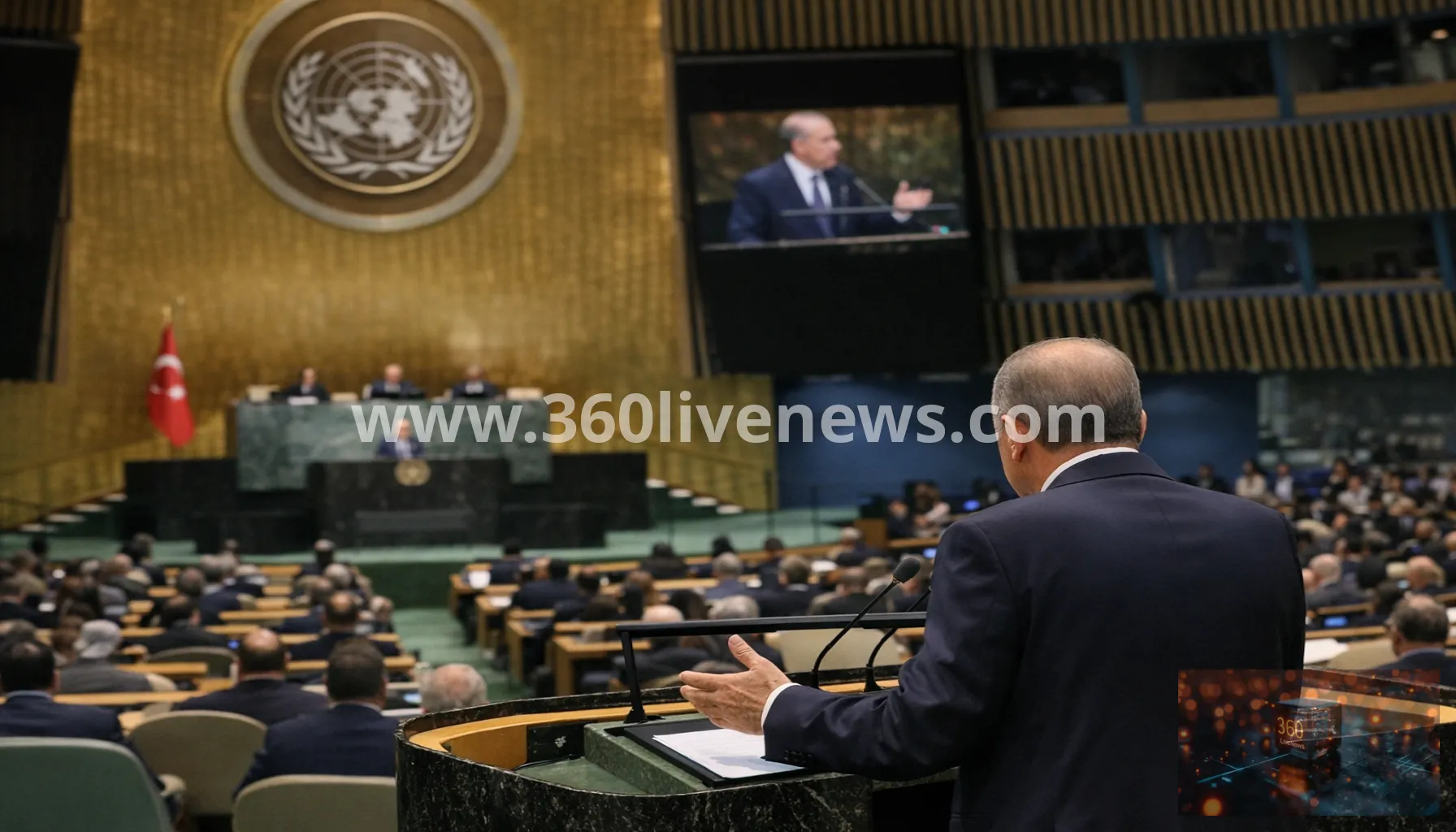 Erdoğan calls for UN Security Council veto power to be abolished at General Assembly