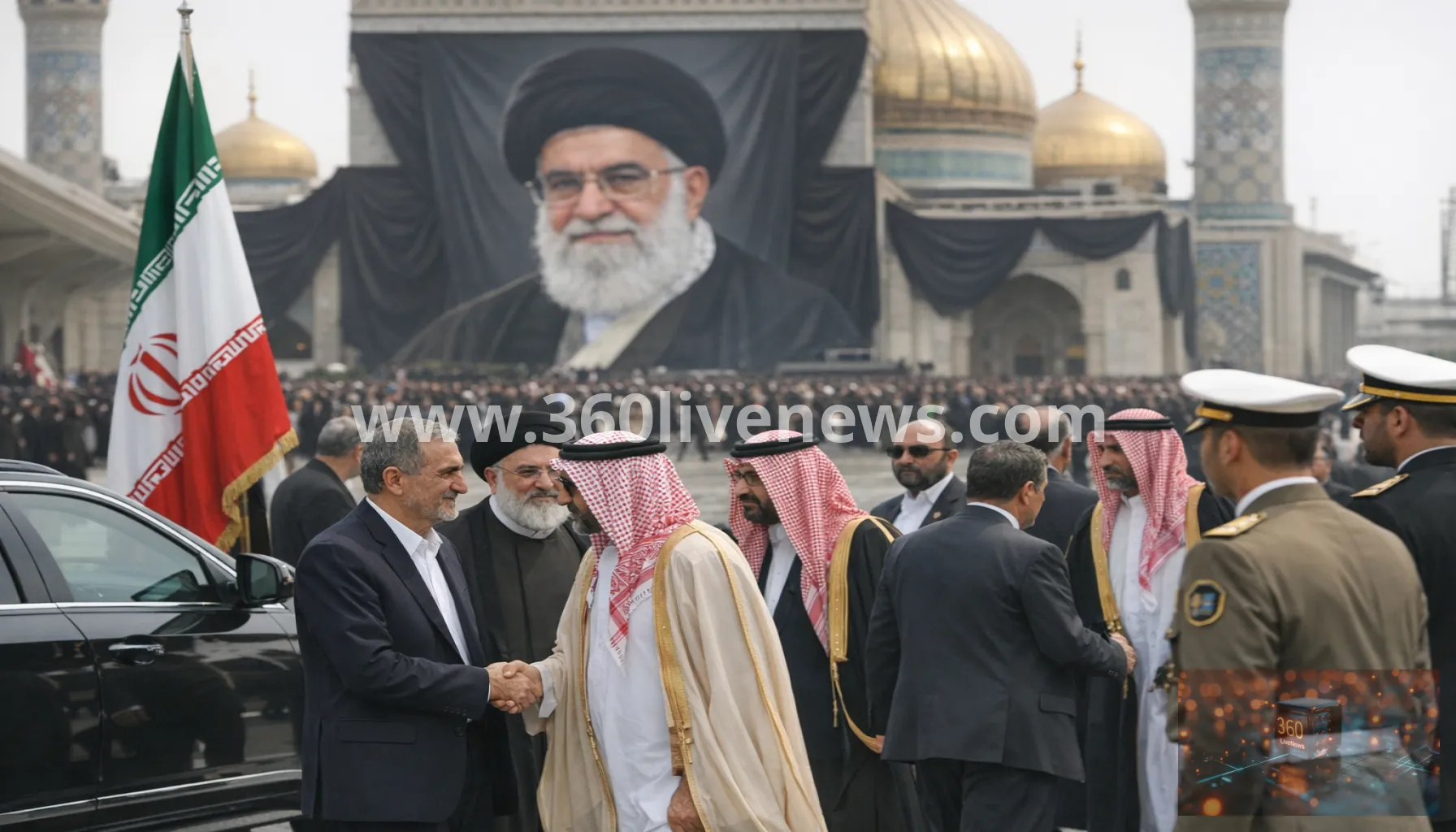 Iran funeral for Ayatollah Ali Khamenei continues in Tehran as foreign delegations arrive